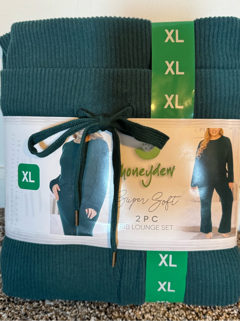 Honeydew Intimates Teal Rib Wide-Leg Lounge Pants - XL